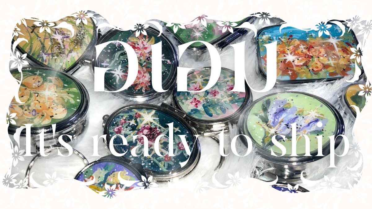 JustaimXIII_ART's tweet image. งานจากออกบูธล่าสุด✨

Set ‘ดอกไม่ไทย’🕊️

Mirror keychain 🍃 + cute Casket 🍓✨
 พวงกุญแจกระจกแบบพับกระจกสองด้าน และกล่องใส่ของแหวนจุกจิก
🍵รอบออนไลน์ 04 พร้อมส่ง

กติกา
-จองด้วยรหัสสินค้า
-ผู้ที่จองได้เอมจะกดเลิฟและทักDMไปนะคะ🍀