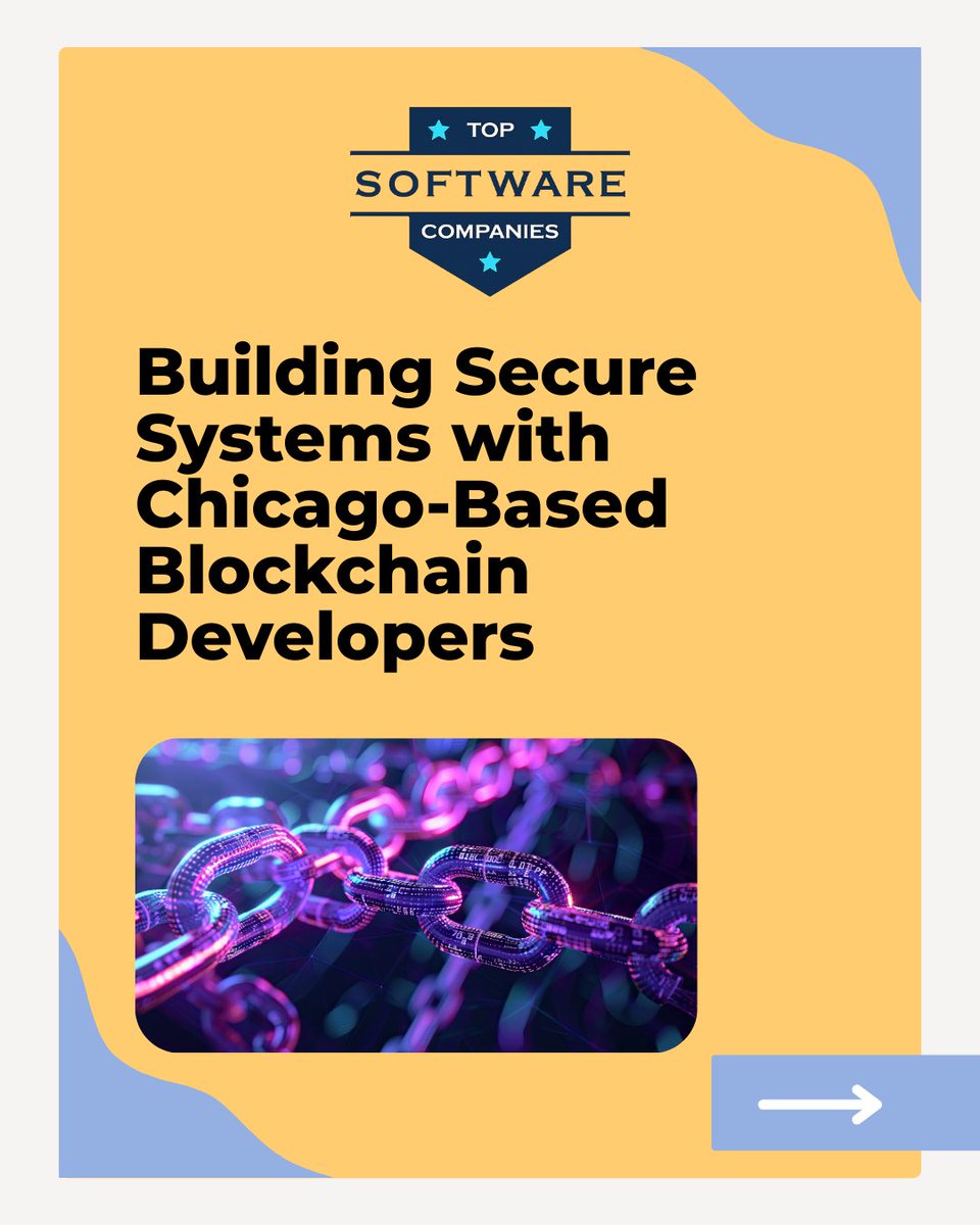 topsoftwarefirm's tweet image. Building secure systems starts with the right expertise. 

Chicago-based blockchain developers help businesses create tamper-proof, scalable, and trust-driven solutions for the future.

#BlockchainDevelopers #ChicagoTech #BlockchainSecurity #Web3Development #SecureSystems