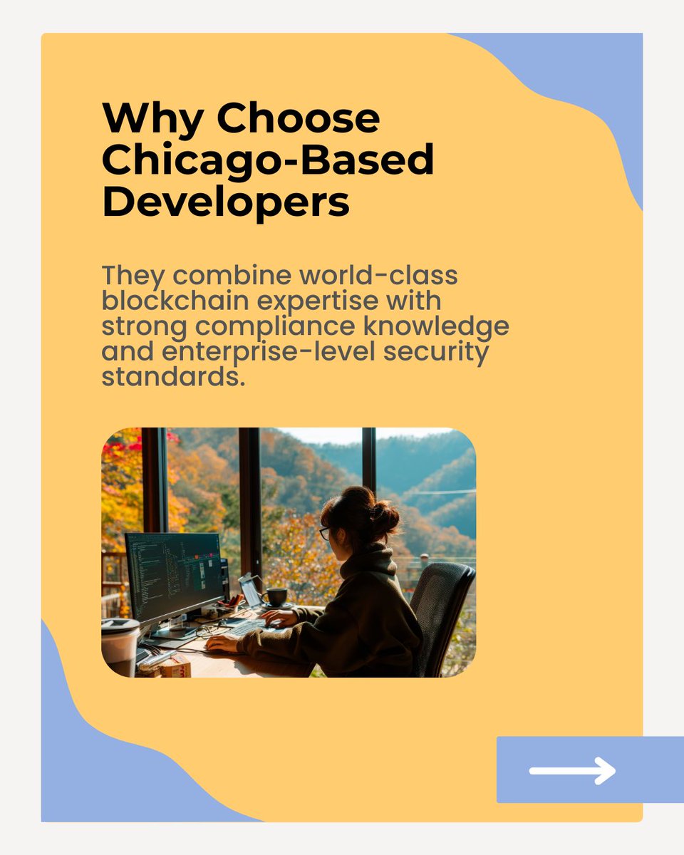 topsoftwarefirm's tweet image. Building secure systems starts with the right expertise. 

Chicago-based blockchain developers help businesses create tamper-proof, scalable, and trust-driven solutions for the future.

#BlockchainDevelopers #ChicagoTech #BlockchainSecurity #Web3Development #SecureSystems