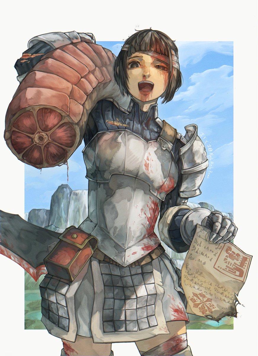 #今年も残りわずかなので今年一番伸びた作品を貼る
越えられる気がしません！