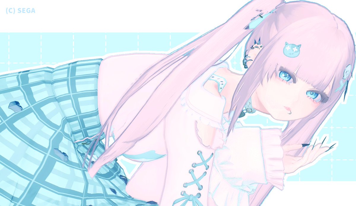 だいぶ色素薄めになった～
#PSO2NGS_SS︎