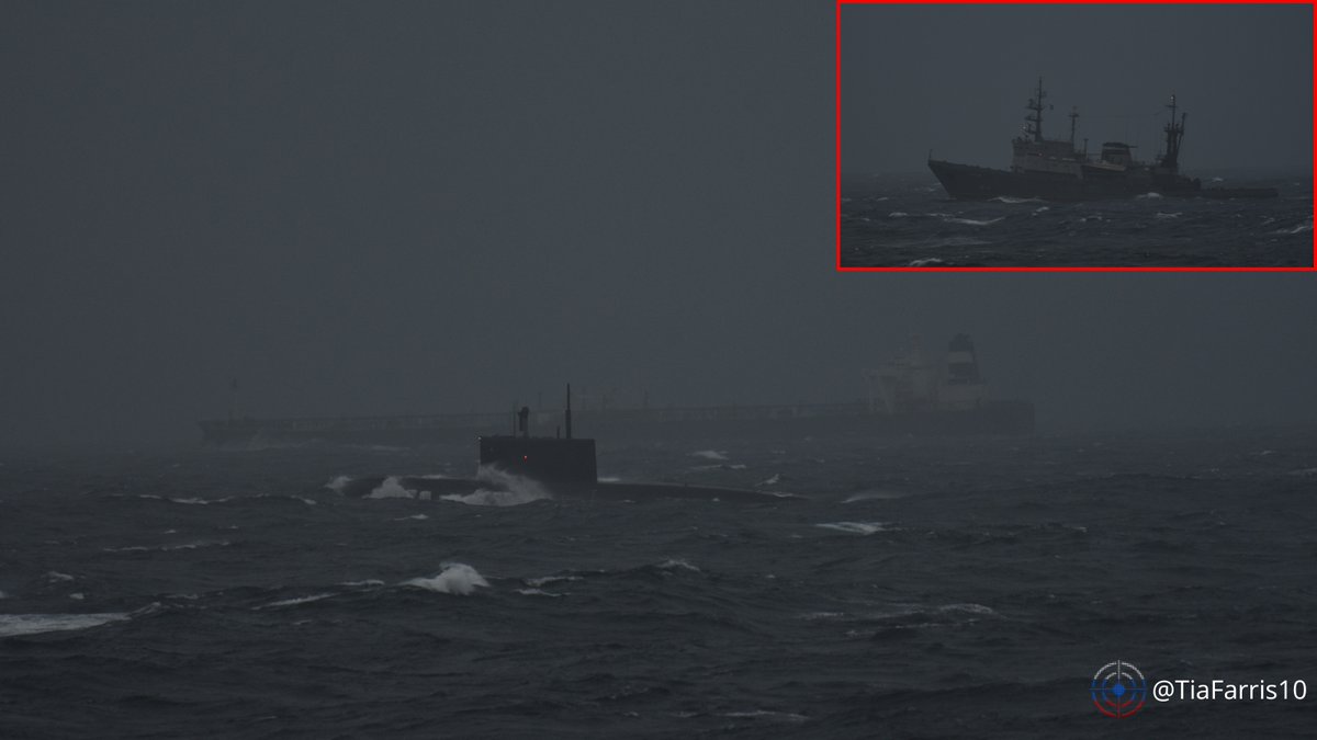 🚨🚨🚨 EXCLUSIVE PHOTOS 🚨🚨🚨

Coming from the Baltic Sea, the submarine 🇷🇺KRASNODAR is currently sailing on the surface toward the Mediterranean; she is being escorted by the ship 🇷🇺ALTAY.

What strategy does 🇷🇺Russia employ when it has her submarines sail on the surface? Do