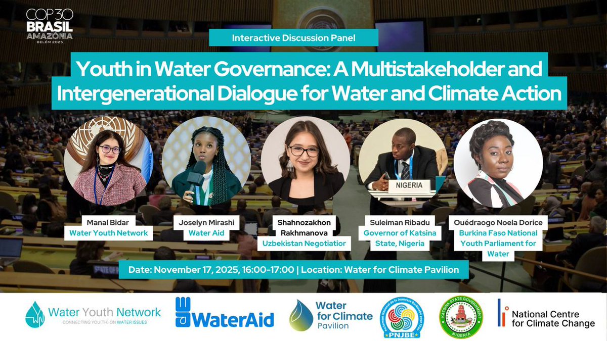 Parlement National de la Jeunesse pour L'Eau tweet media