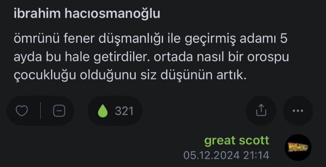 Çok iyi tespit olmuş