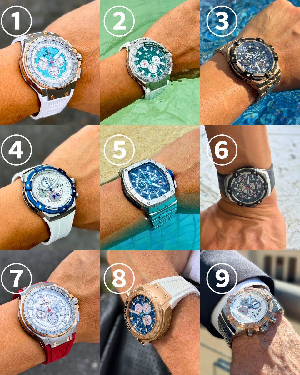 BRERA ミラノ クロノグラフ 腕時計 単刀直入に言います／／ 水曜日も皆さんのいいね＆リプが癒しの源です