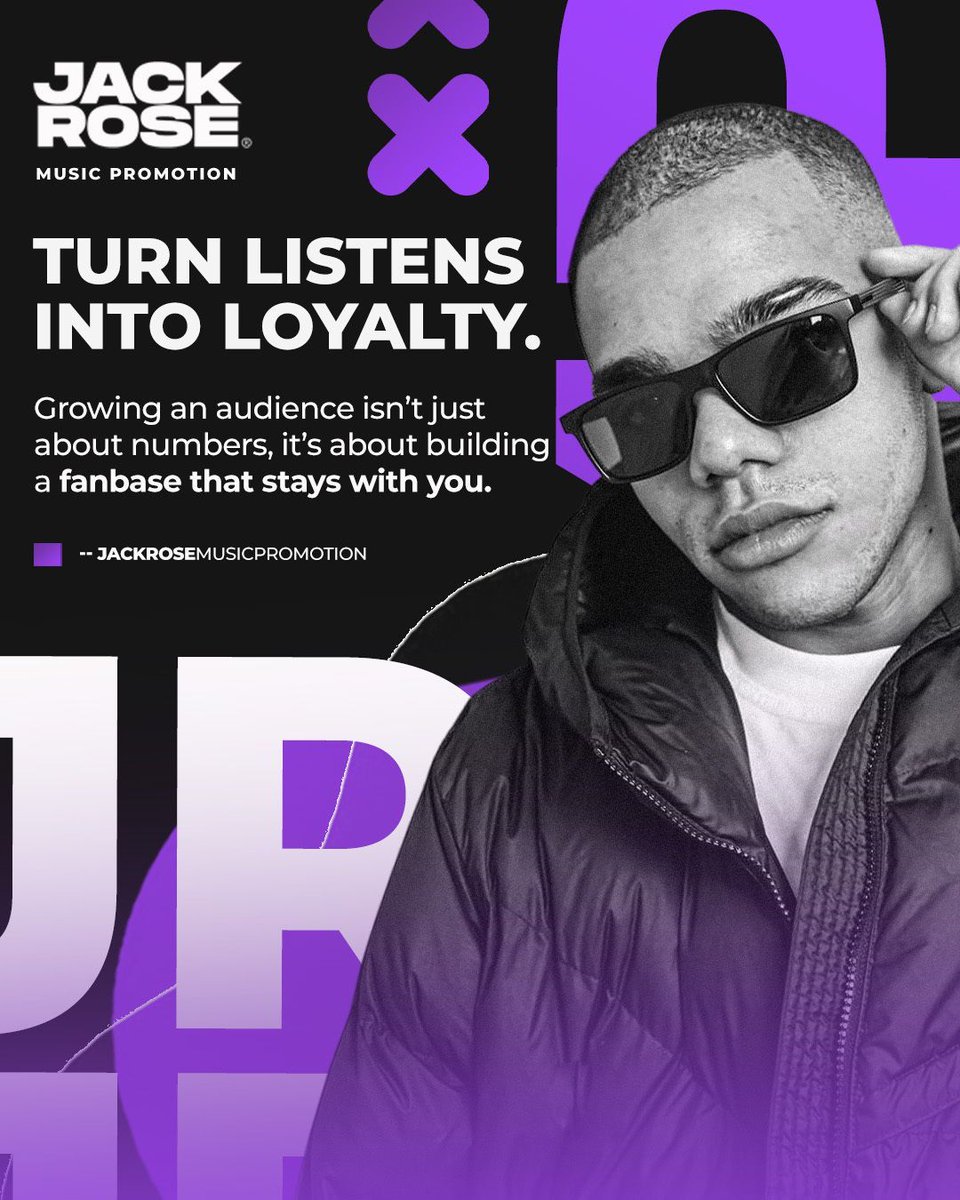 Listeners who actually stick around?
Yeah, that’s kind of our thing.
We turn curious listeners into die-hard supporters — no sorcery, just strategy.
#JRMP #Music #Promotion