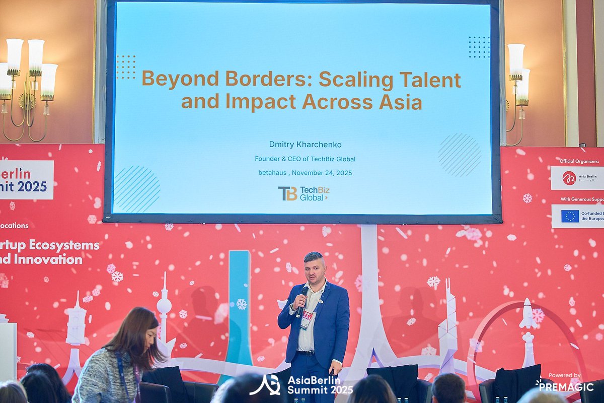 AsiaBerlin reminded me: growth isn’t glamorous. It’s long hours, tough decisions, failures that teach more than wins. But it’s worth it. Talent, ecosystems, collaboration , that’s where real impact happens. 🌏✨ #AsiaBerlinSummit #GlobalInnovation