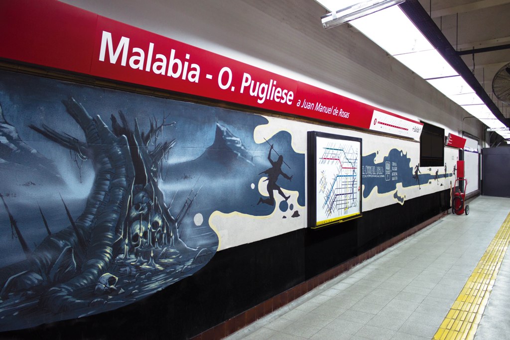 jotaleonetti's tweet photo. Pugliese, Pugliese, Pugliese...
Desde hoy está cerrada la estación #Malabia de la Línea B de #Subte 🚇
Qué suerte, estiman que las obras serán sólo dos meses. 🫣 https://t.co/grvNHk04Do