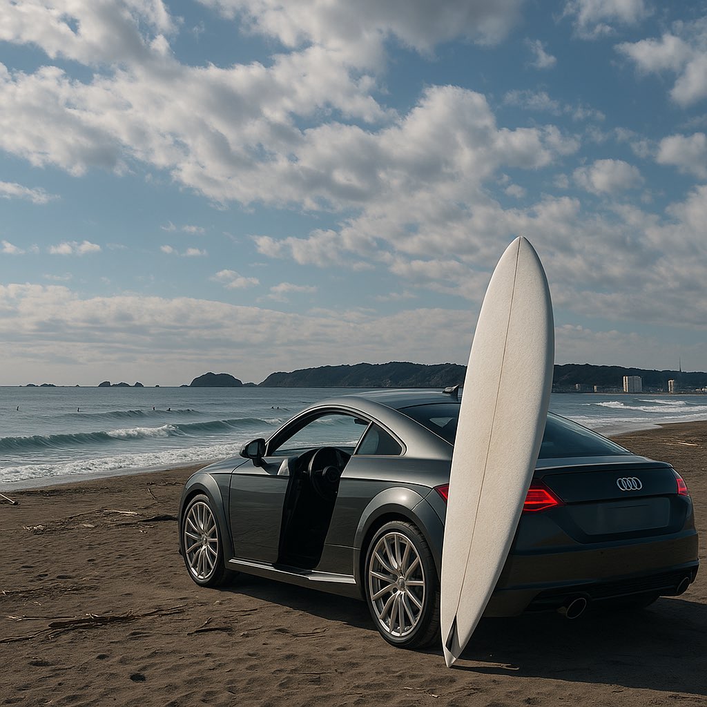 DuffDaisuke's tweet image. 朝イチの海と、いつもの相棒。
波を読める人は、仕事も読める。良き

#SurfCEO #WorkAnywhere #AudiTT
#TomorrowFuture株式会社 #日越革命 #日越アップデート #hansryvn #思想は盗まれない #試行錯誤の先にある未来 #雇用創出 #新しい価値提供 #インバウンド需要 #旅する経営者 #サーフィンする経営者