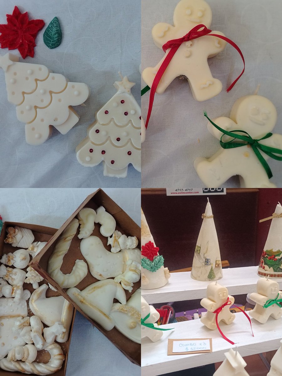 AraMartinez98's tweet photo. Martes de emprendedores #fmluzu
Velas artesanales y aromáticas! Especial Línea navideña 🎄 
Ideales para regalar y decorar la mesa del 24!
Instagram ama.guardianadelosabrazos https://t.co/5xGfsGkm6n