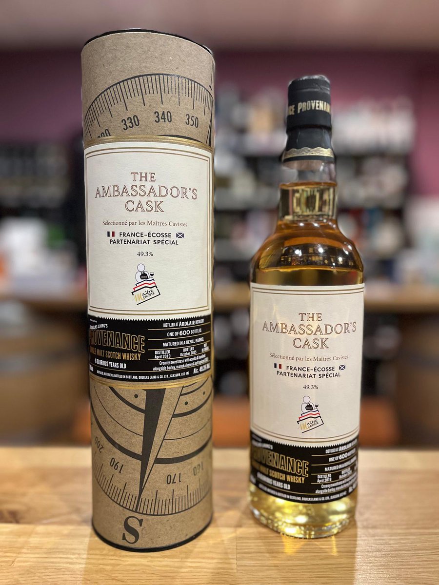 😍 L'exceptionnelle cuvée Ambassador's Cask whisky est une série limitée réservée aux maitres cavistes de France 👍
en savoir plus 👉megavins.blogspot.com/2025/12/le-whi…
#whisky #ambassadorscask #maitrecaviste #caviste