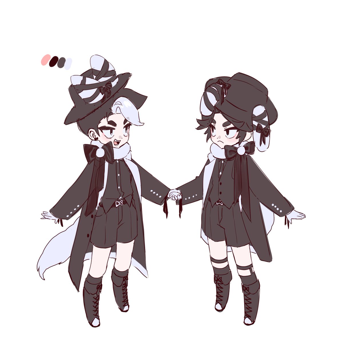 낙서랑, 만화그리다 버려진 컷이랑, 마피아랑, 의미불명 의상디자인 태준