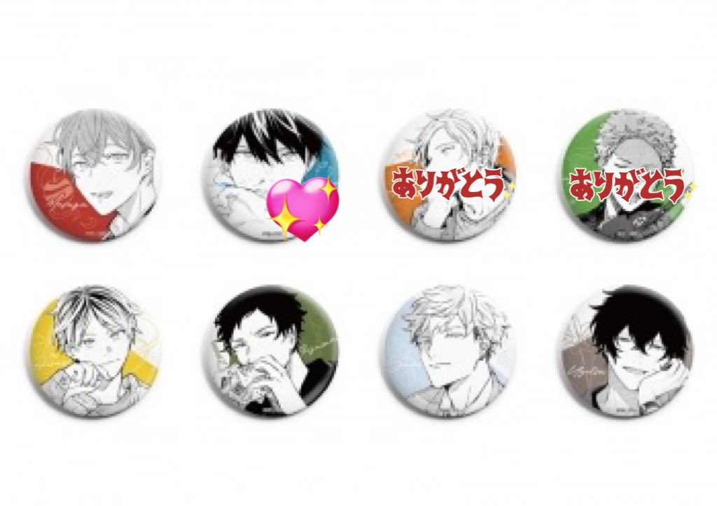 ギヴン 交換 CODA:NextVerse シリーズ チェキ風カード 缶バッジ 譲渡