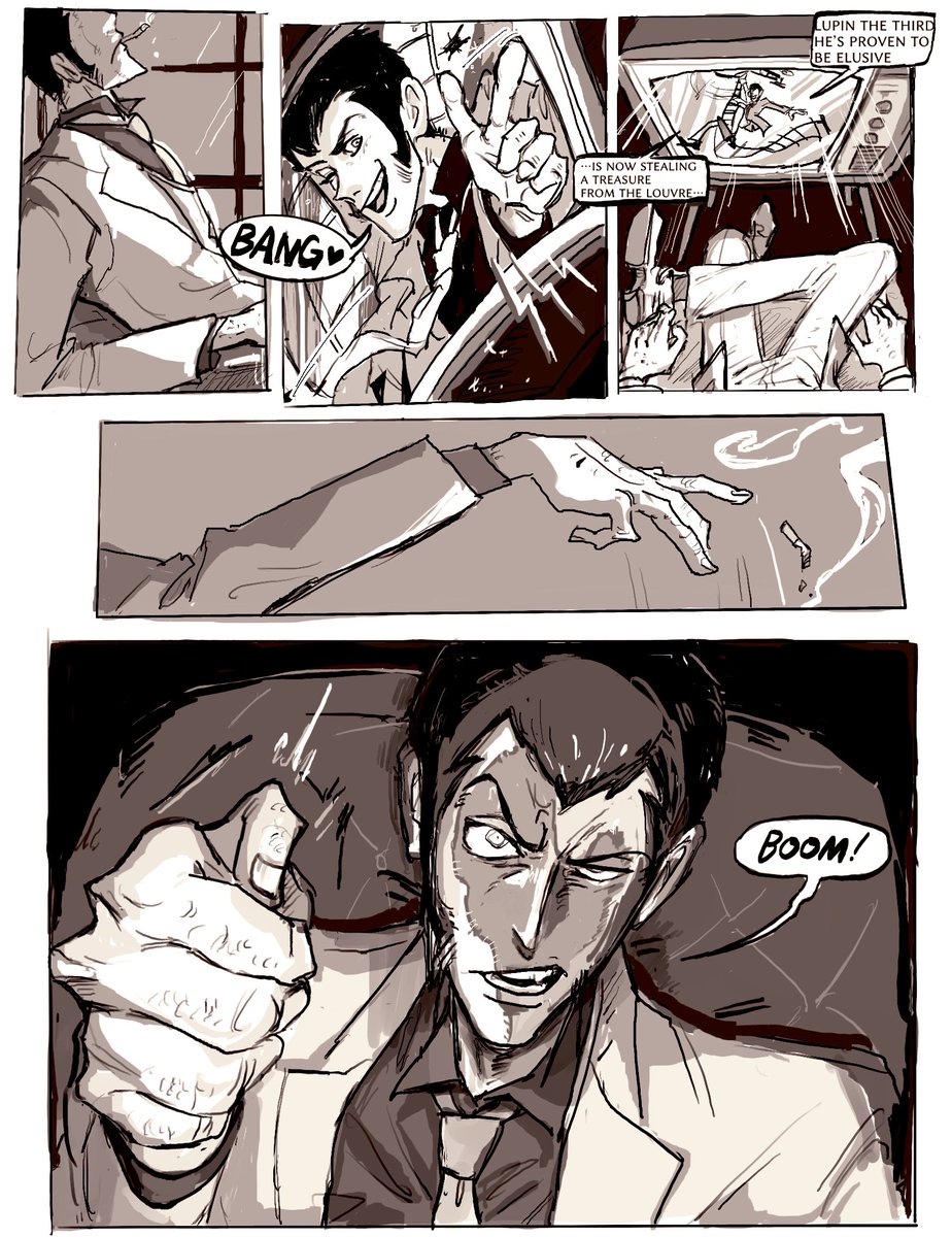 偽ル
ルパンに対する最初の感情は“気に入らない”だと良い