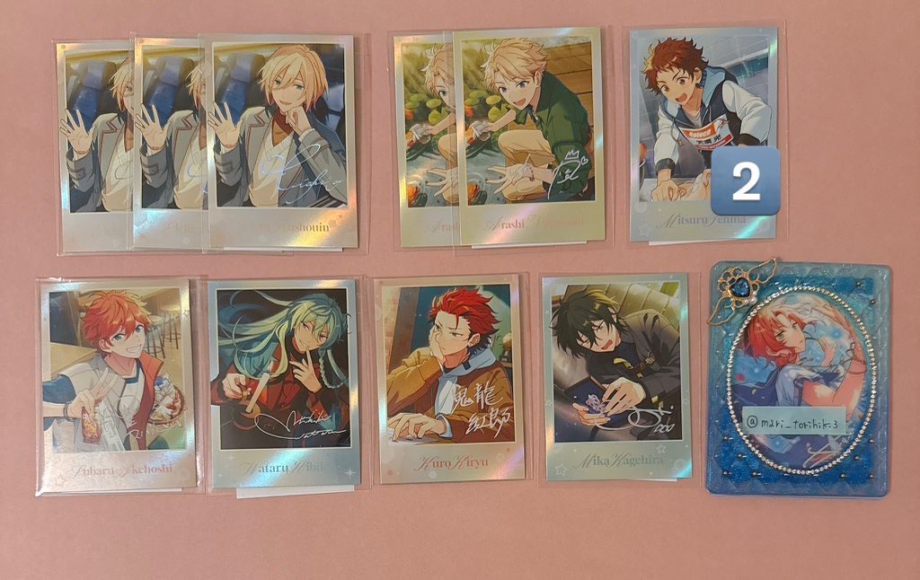 あんスタ 中国 序曲 チェキ カード ポラロイド 譲渡 (譲) 英智 渉