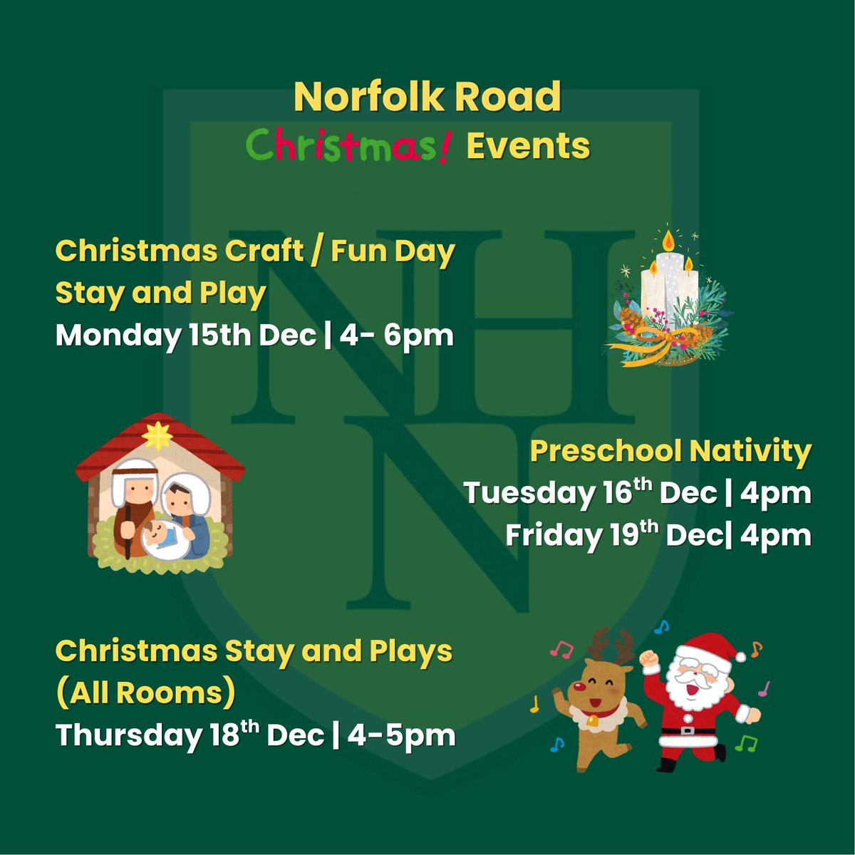 Looking forward to these 🎄⛄🎅🦌🎀🎁🌺