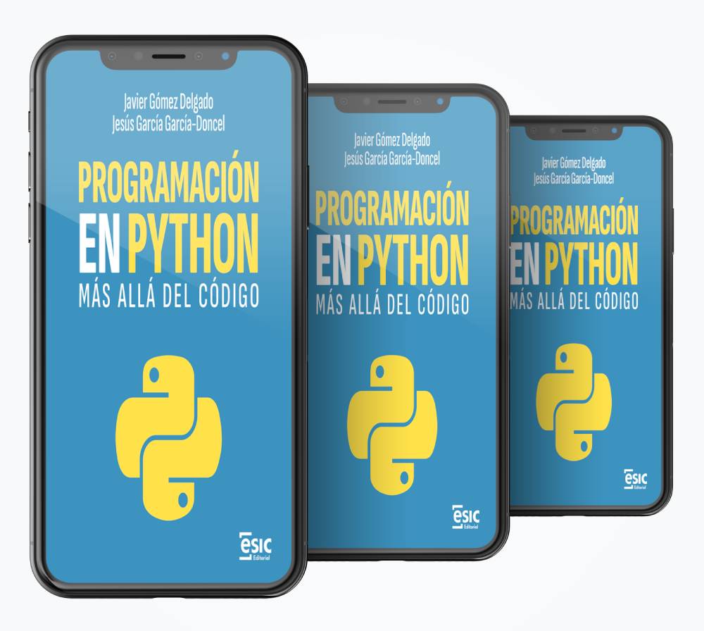 EsicEditorial's tweet image. «Podemos definir Python como un lenguaje de programación de alto nivel, interpretado, orientado a objetos, con semántica dinámica y de propósito general».
&quot;PROGRAMACIÓN EN PYTHON&quot;
Más allá del código.
✍️@jagode67 y @Jesgargardon
📖esic.edu/editorial/prog…
#Datos #Informatica #API