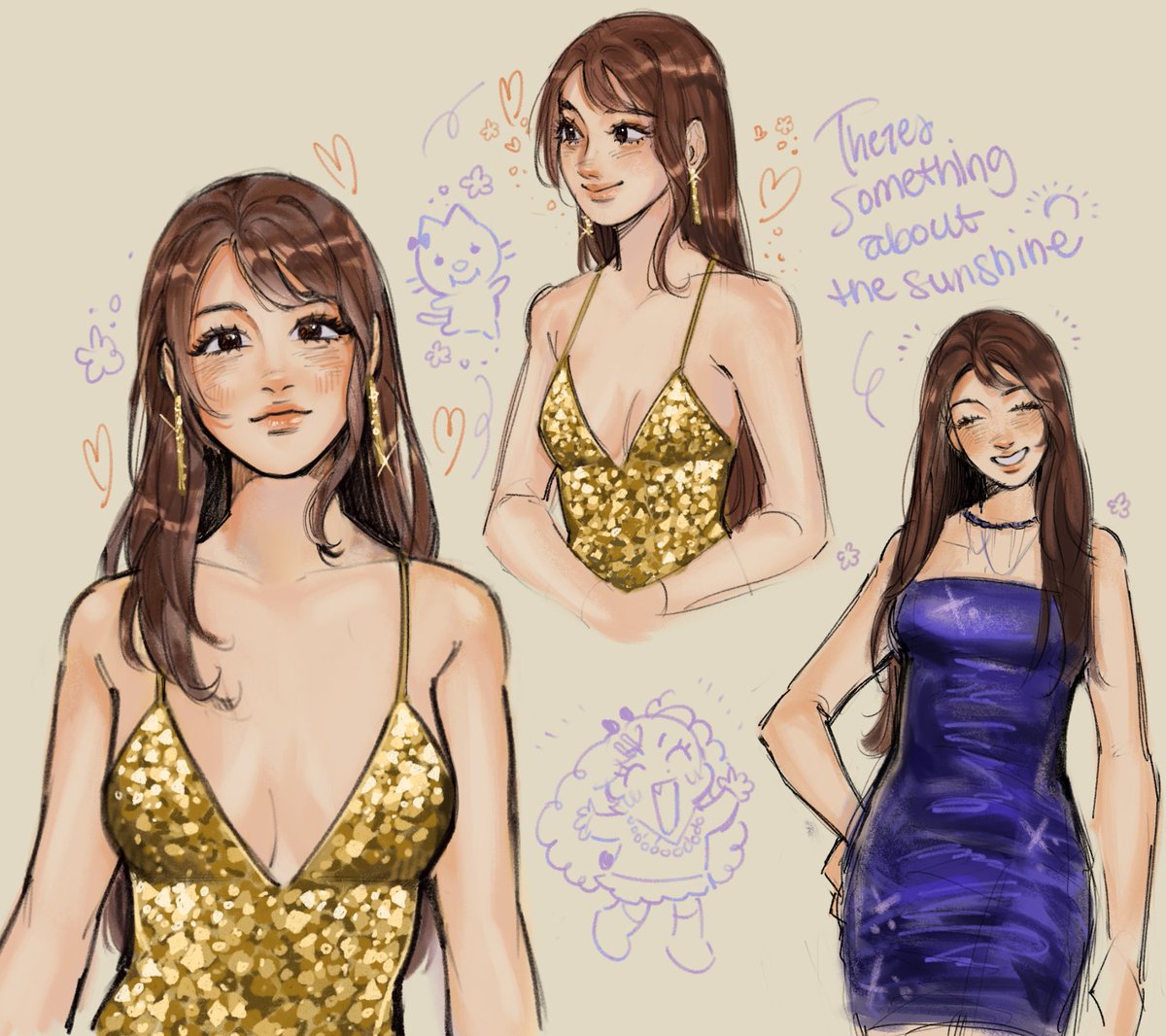 As always the loveliest girl in the world!! 
#tinakittenfanart