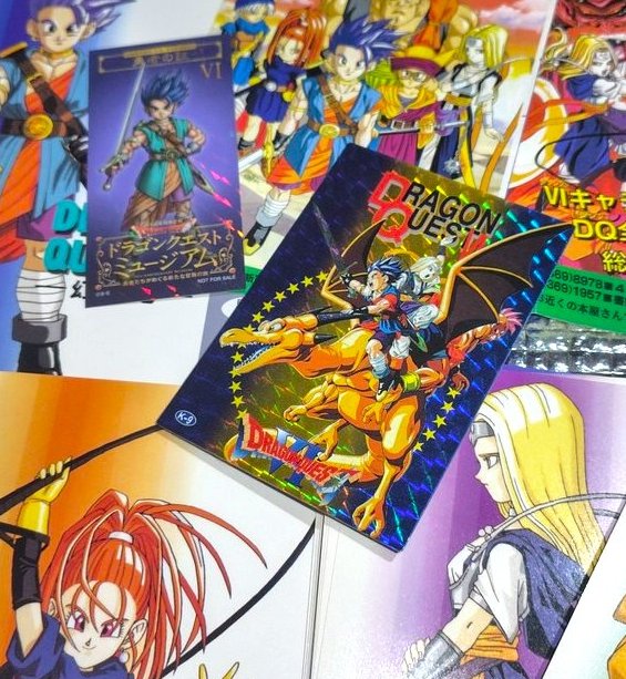 初めて発売日に自分で買ったのがⅥでした。 待ち遠しくてグッズも色々