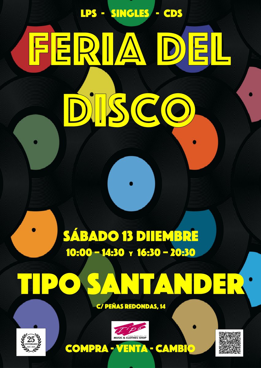 TipoSder's tweet photo. Feria del disco ,es este finde 13!!!!!!!!!!!!!!!!!!
#vinilo #cd #cassette #dvd #vhs https://t.co/zLZ8sfBHG8