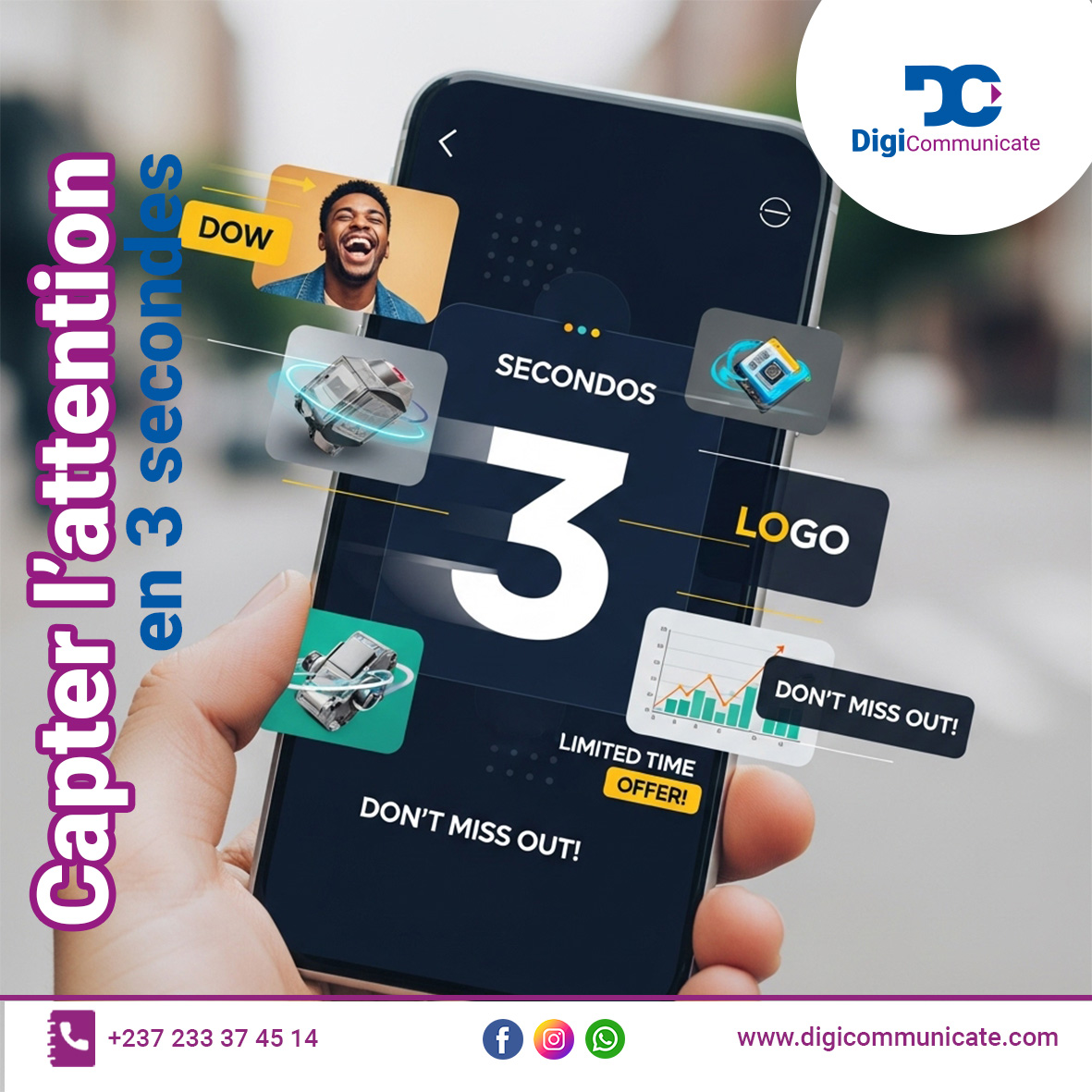 digicommunicate's tweet photo. Tu n’as que 3 secondes pour capter l’attention.
Si ton message n’impacte pas immédiatement, tu perds ton client.
Tu veux apprendre à attirer et convertir ?
👉 https://t.co/gKAVSD7nIx
Écris “3 SECONDES” si tu veux la méthode.
#MarketingDigital #Digicommunicate https://t.co/PYXjw6oAAN