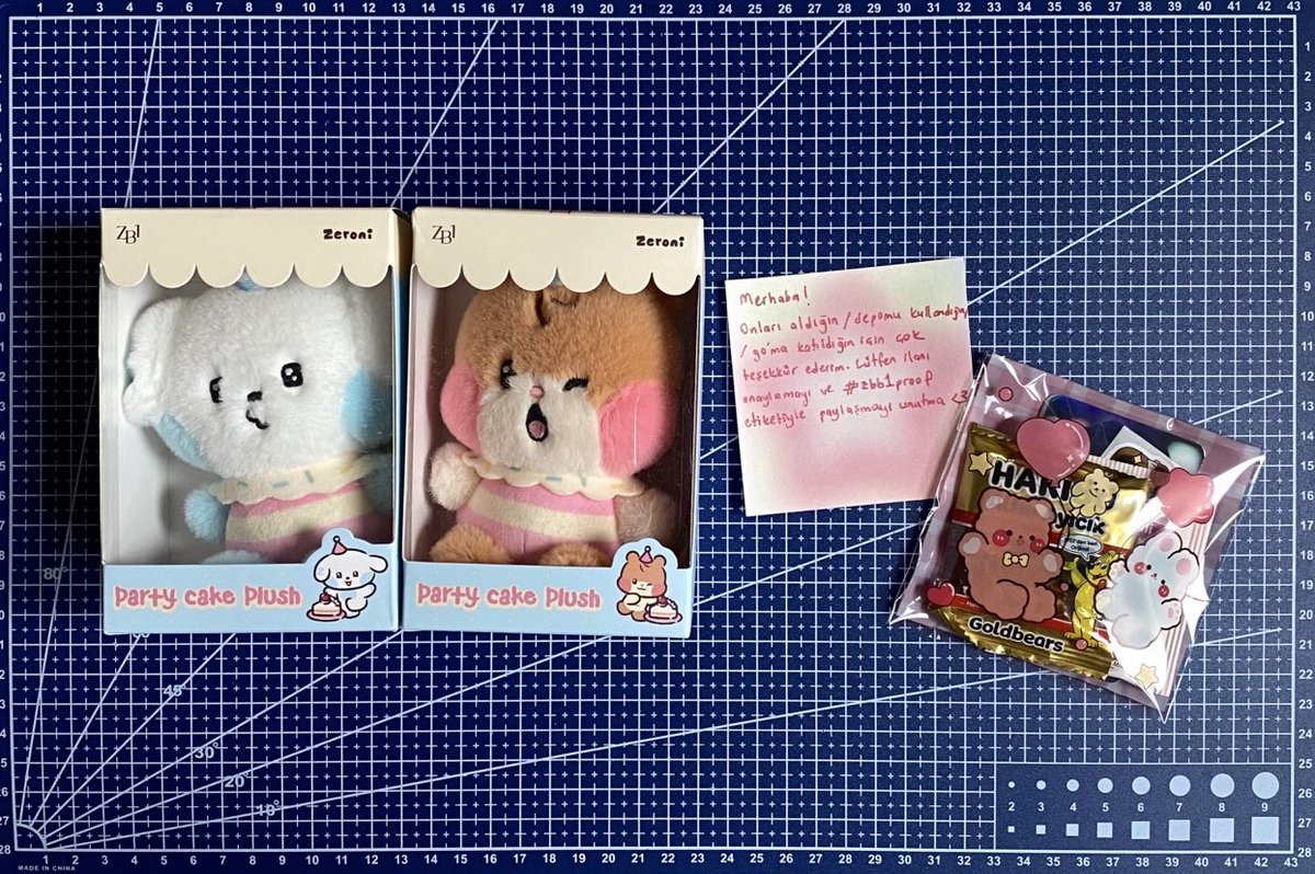 happy mail 😭😭🫶🏻 her sey icin coook tesekkurler <33 #zbb1proof