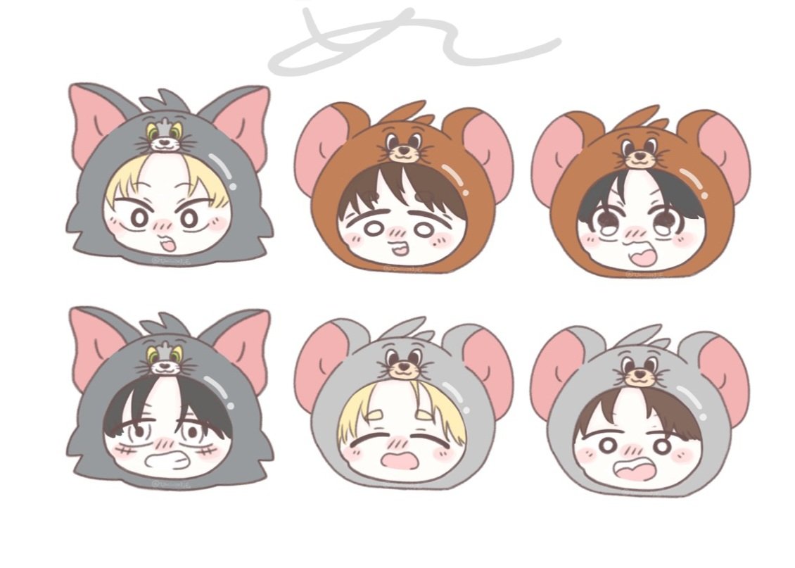 Uriiii103jE's tweet photo. ドタバタに仲良し➰🐱🐭🧀
#BOYNEXTDOORfanart #SAY_CHEESE https://t.co/a3XRj4Kdw8