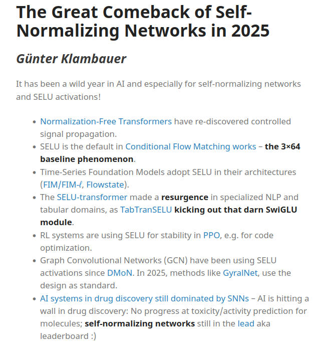 Günter Klambauer tweet media