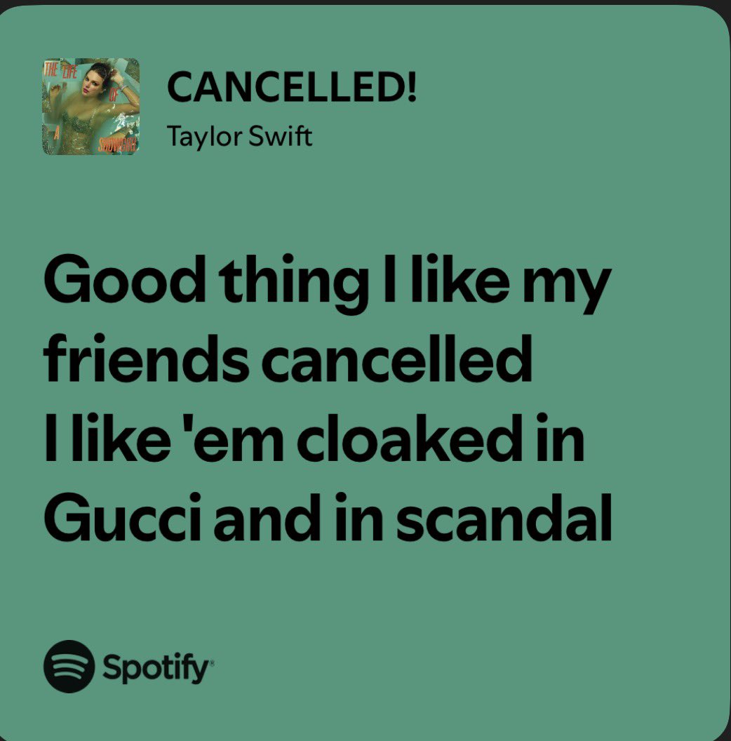 Good morning twitter ☕️ “And now you know exactly who your friends are/You know who we are/We’re the one with matching scars”