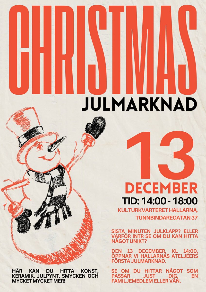 Rolf_52's tweet photo. Julmarknad på Hallarna i Norrköping lördag 13 december kl 14-18. Lena Svedjeholm håller öppen atleljé med Julpriser på konstverk och har med sig flera ex av sin helt färska roman Budfågeln. Boken finns även på https://t.co/0jdbEljCwq Adlibris #norrköping #finspång #konst #boktips https://t.co/VOroITXNuN