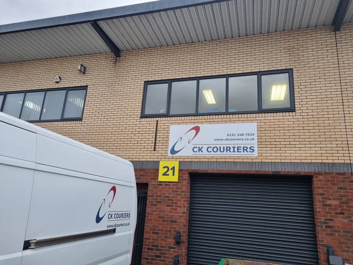 Our new head office, based on Capitol Trading Park, Knowsley.

#courier #liverpool #samedaycourier