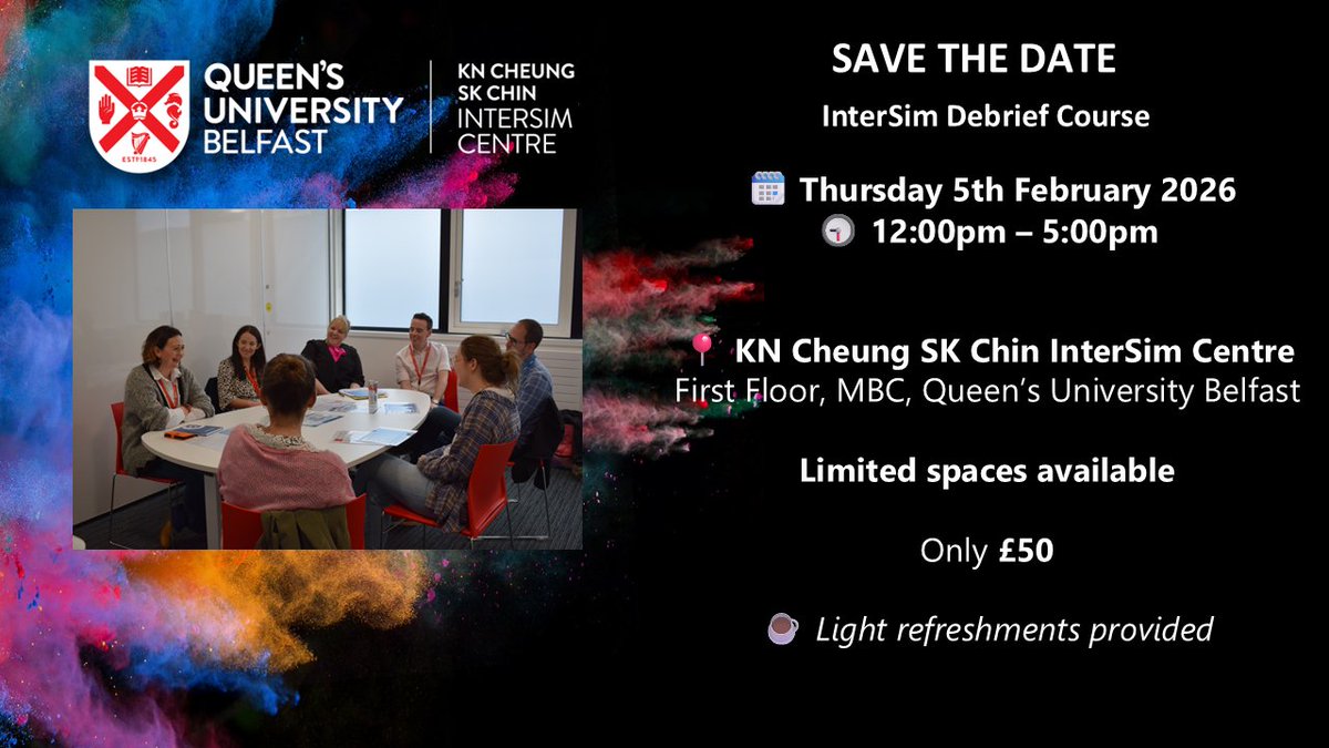 QUB Simulation Centre tweet media