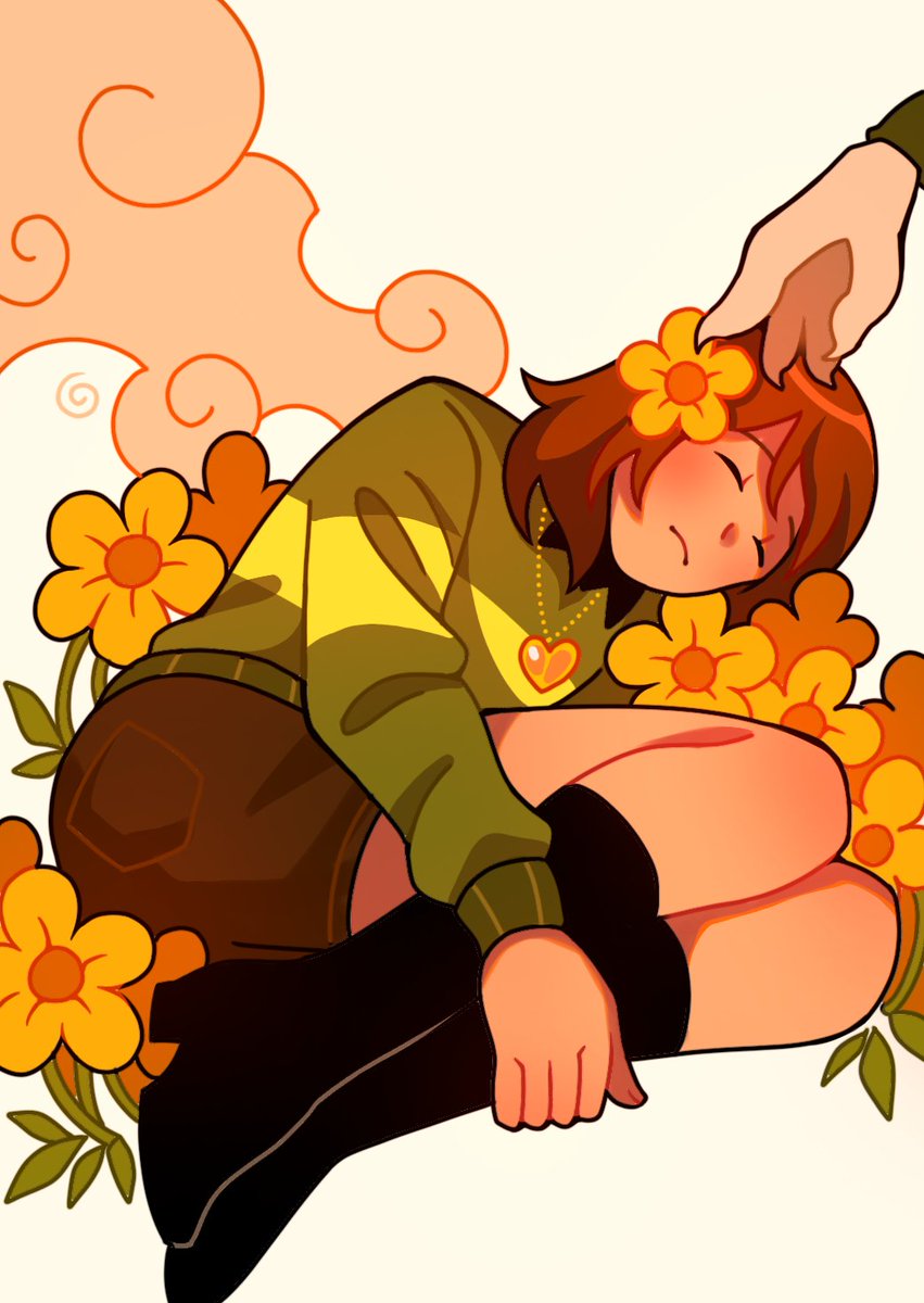 GhostBento's tweet image. Flower child
#Undertale #Chara