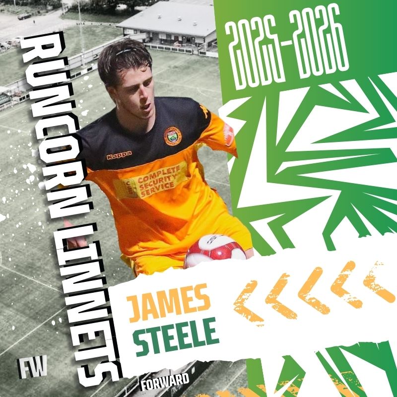 RuncornLinnets's tweet photo. ⚽️📝 | ADDING MORE STEELE TO THE SQUAD

We are pleased to confirm the return of Linnets winger James Steele. James was part of the club back in 2021 making 10 appearances under Calum Mcintyre. 

James returns after a spell at Prescot Cables following his 17 goal return for league champions Widnes last season.