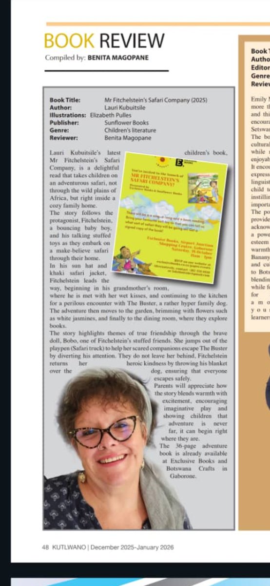 Nice review!! Thank you Kutlwano!
#BuyBooksForChristmas