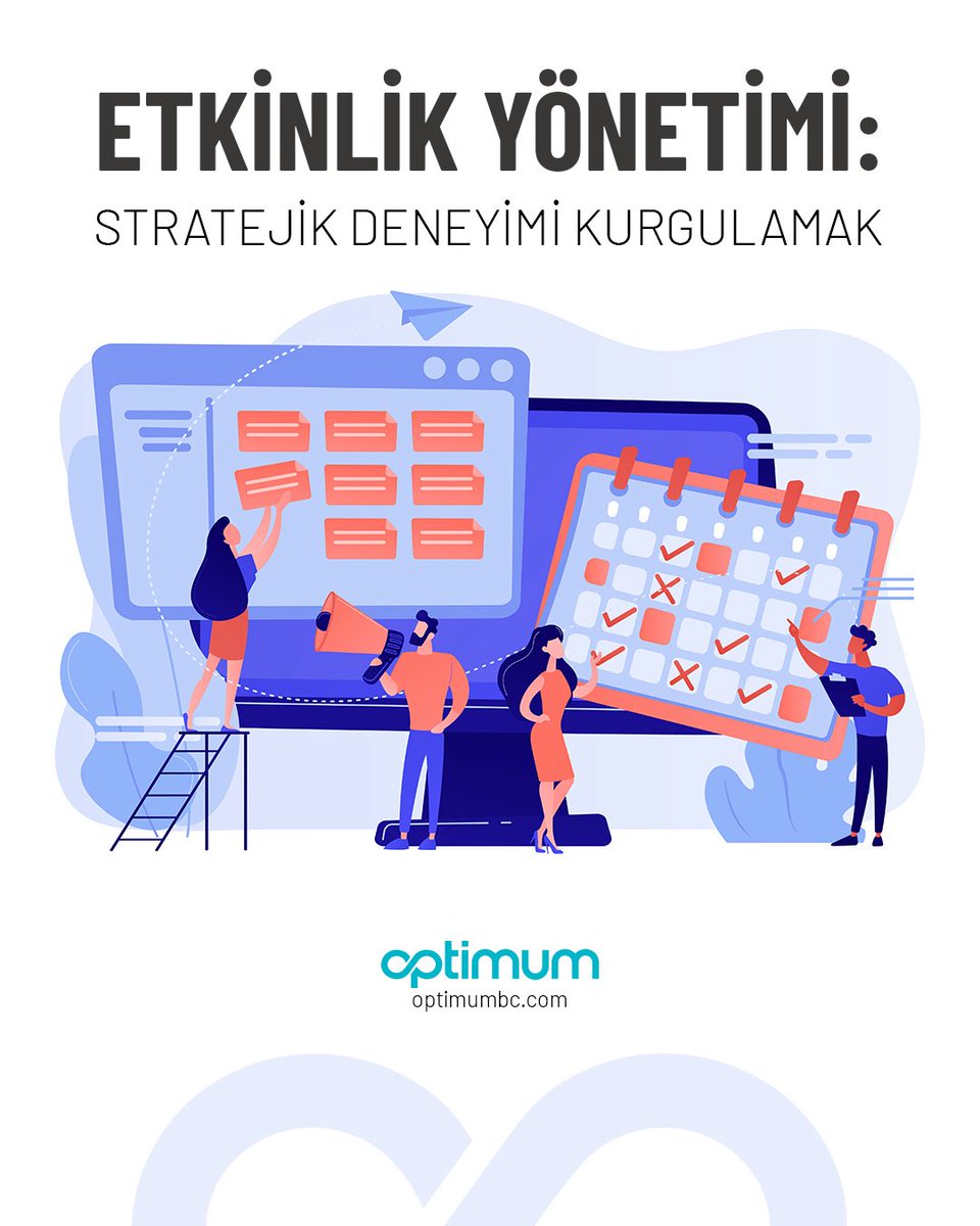 Bir etkinlik, rastlantılarla değil; stratejiyle şekillenir.

Doğru akış, doğru temas ve doğru atmosfer; deneyimin amacına ulaşmasını sağlar. 
#Etkinlik yönetimi, markanın insanlarla kurduğu gerçek bağın sahneye çıktığı andır.

👉🏻 optimumbc.com