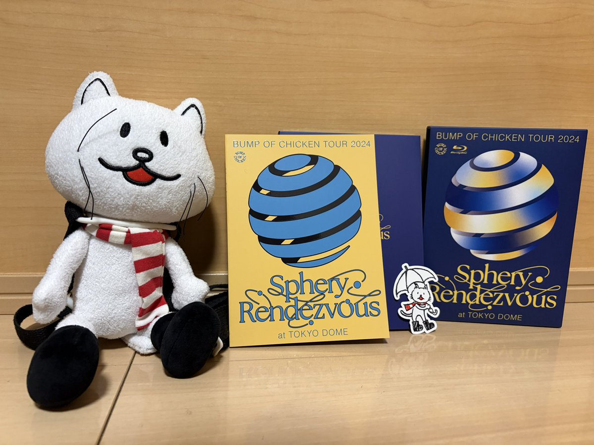 通常盤ですがBUMPさん届きました！！ ニコル可愛い🫶