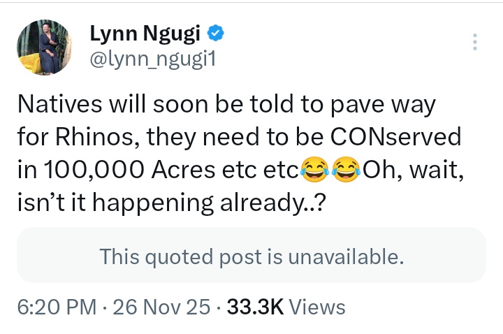 _James041's tweet image. It's already happening. One day, Kenyans will wake up and realize that CONSERVATION was just another word for COLONIZATION rebranded, legalized, and romanticized with an ill agenda of grabbing mineral rich tracts of land. Remember that there's illegal mining going on in Tsavo…