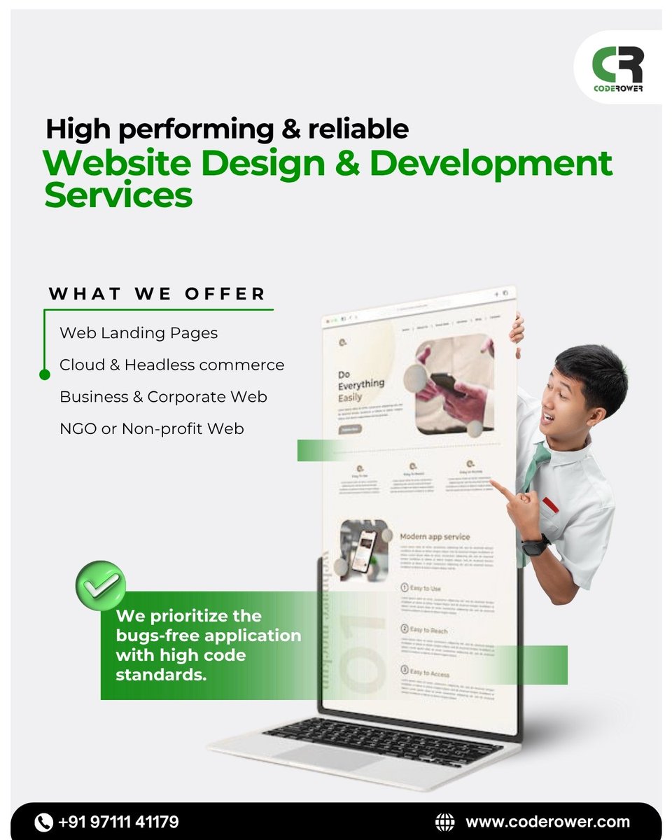coderower's tweet image. Elevate your online presence with high-performing, reliable website design &amp;amp; development services! 

✨ Let’s design a website that truly works for your business. 
🌐 coderower.com/page/custom-we… 

#websitedevelopment #webdesignservices #coderower #businesswebsite #corporateweb #uiux