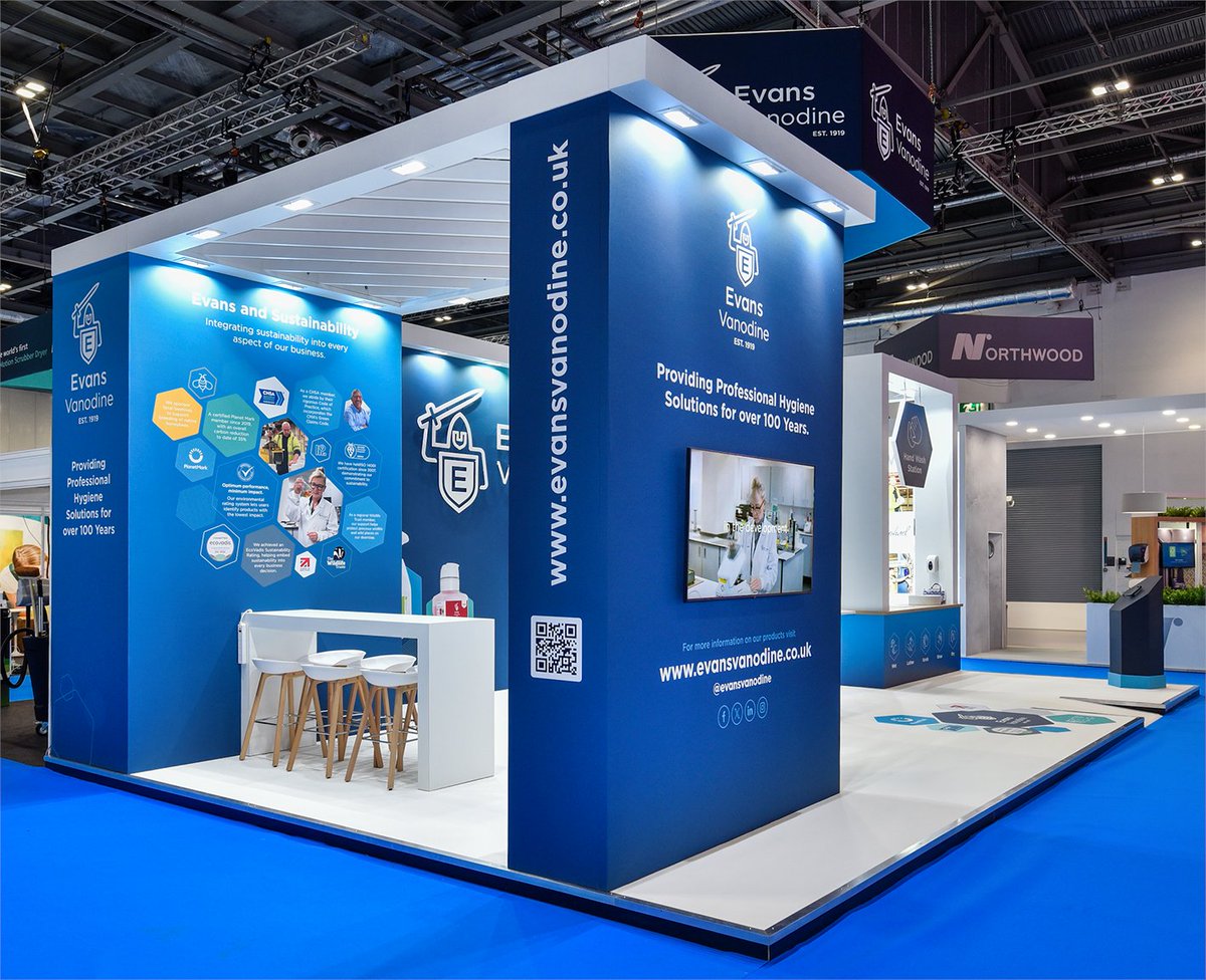This stand was all about the interaction and engagement with the visitors. The stand featured a handwashing demo station to sample products, product display and technical hub. 🫧 ➡️
rdwexhibitions.co.uk/our-displays/c…
#CleaningShow #ExCelLondon #CustomStands #ExhibitionDesign #StandBuilders