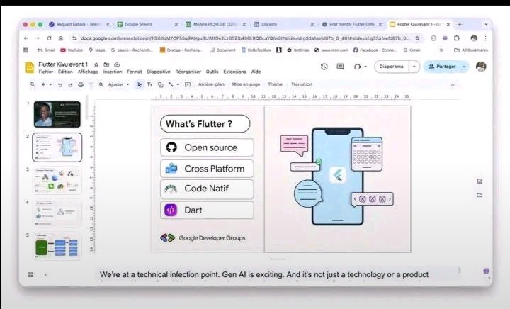 AmaniBarhunzi's tweet photo. première séance avec notre programme #leaningchallenge mobile. je suis très heureux de continuer avec #flutter car il est meilleur et puissant" il utilise le langage de programmation #dart.
Nous avons vu qu'est-ce que flutter et dart. #gdgoncampusIspBukavu
#week1 https://t.co/DepKQb7ROP