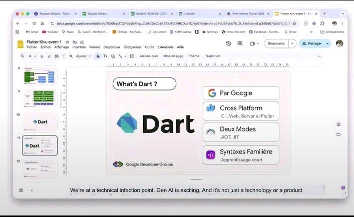 AmaniBarhunzi's tweet photo. première séance avec notre programme #leaningchallenge mobile. je suis très heureux de continuer avec #flutter car il est meilleur et puissant" il utilise le langage de programmation #dart.
Nous avons vu qu'est-ce que flutter et dart. #gdgoncampusIspBukavu
#week1 https://t.co/DepKQb7ROP