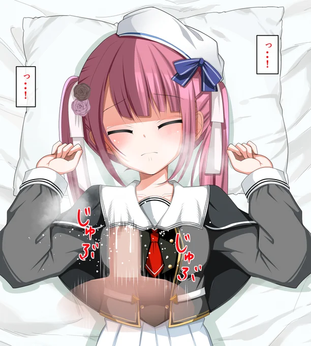 pixivとファンティアを更新 #白河灯莉 襟コキ描かせて頂きました( *'艸`) 襟コキで赤ちゃんできちゃうかな・・・