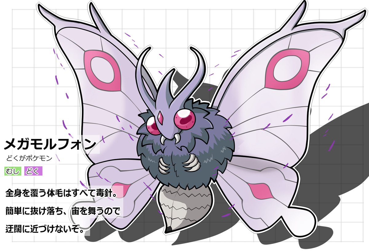 no6nibonibo's tweet photo. ZA販売前に描いた妄想メガシンカまとめ！
つよつよです https://t.co/rWaf7GFMBX