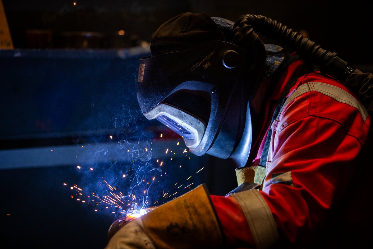 Studio_FV's tweet image. Location. Location. Location.  Our most recent shoot involved a trip to #FESGroup's purpose-built #prefabrication facility in #Stirling.  You can't beat making stuff.  #engineering #training #welding #fabrication #prefabrication #photography #video #socialenterpriseatwork