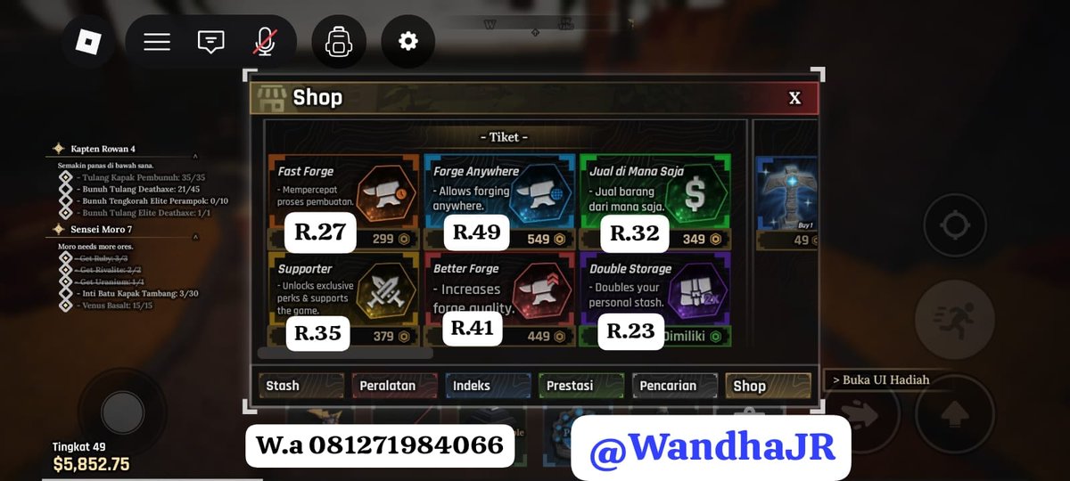 wanda_muhammad's tweet photo. Kebutuhan The Forge 
#zonauang
#theforge https://t.co/qCHrsiFoKa