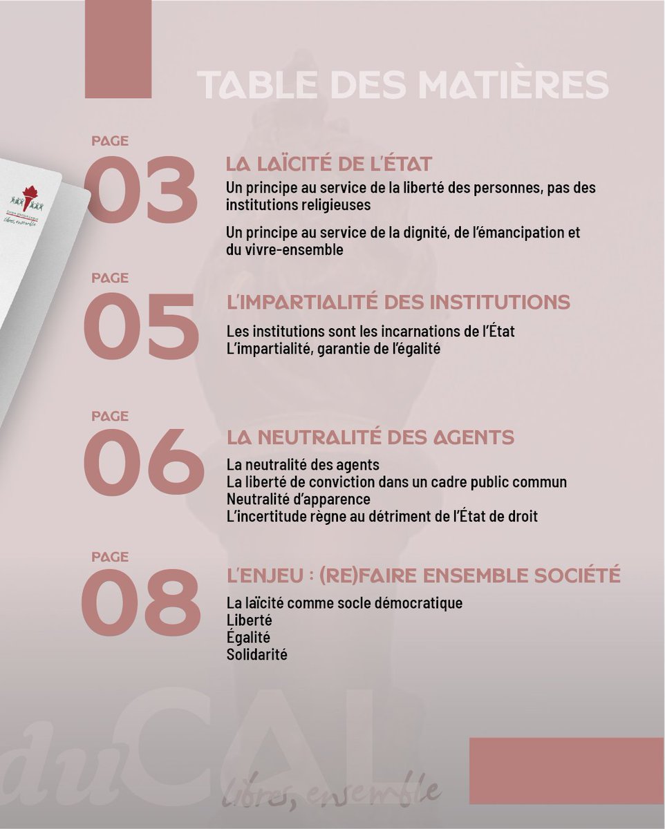 🆕 Nouveau! Le Centre d’Action Laïque lance #ÉduCAL, une série d’analyses pour mieux comprendre les enjeux de la laïcité aujourd’hui.