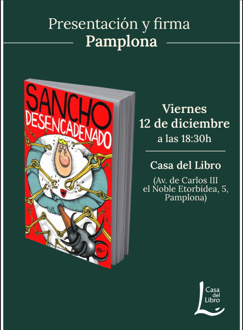 ESTE VIERNES SANCHO MONIGOTEADO EN <a href="/casadellibro/">Casa del Libro</a> #Pamplona 💪💪💪💪💪<a href="/Mintzoaeditor/">Editorial MINTZOA</a>