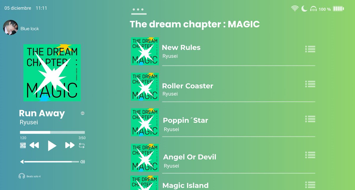 _urvision's tweet image. Let's play my #𝐒h𝕚𝔡o͞u·𝚙𝕝ɑyl𝕚st! Pues ahora que tenemos el #𝑂𝟚·𝕔hap𝕥ǝrː永𝐦äg𝕚c hay más canciones para agregar a la lista, eso solo significa que podré escuchar la tremenda voz of this king durante más tiempo y sacar los prohibidos.

#𝐥un𝕒'𝐬 ⋆ b𝕝ue♡𝐯alen𝕥inǝ !