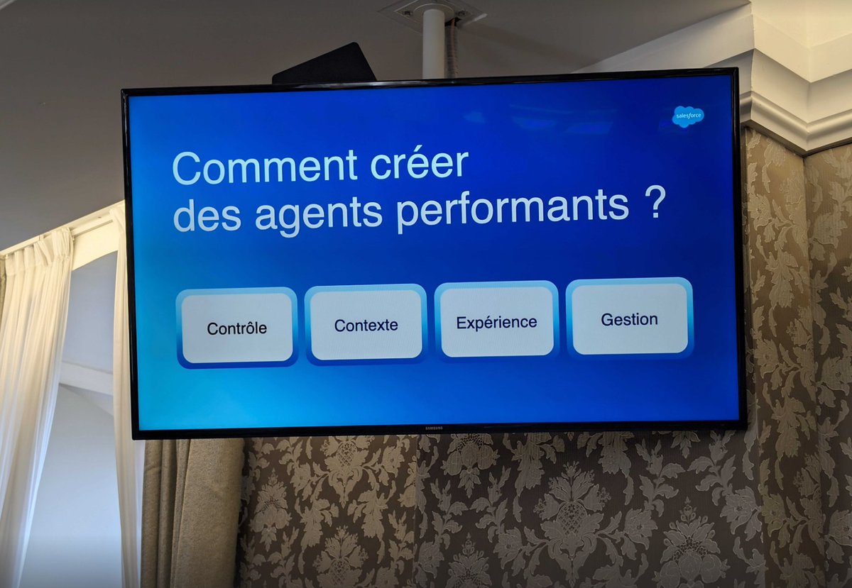 guiminiHQ's tweet photo. Jeudi dernier, nous étions à l'Innovation Day Salesforce à Marseille !

Des échanges concrets autour de l’IA, de la data et des agents, avec des cas d’usage réels et une dynamique très forte en région Sud !

#Salesforcefrance #Salesforce  #salesforceinnovationday https://t.co/nv6NFFCIn5